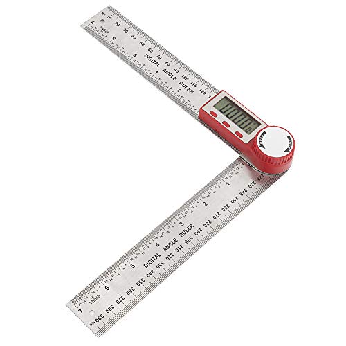 CHICIRIS Digital Edelstahlwinkel -Messwerkzeug 360 -Grad Prospraktor Herrscher für die Präzisionsmessung LCD Display für Holzarbeiter, Auftragnehmer, Auftragnehmer CHICIRIS Digital Edelstahlwinkel -Messwerkzeug 360 -Grad Prospraktor Herrscher für die Präzisionsmessung LCD Display für Holzarbeiter, Auftragnehmer, Auftragnehmer von CHICIRIS
