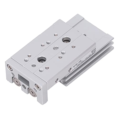 CHICIRIS Doppelstange Doppelwirkung Aluminiumlegierung Edelstahl Pneumatischer Zylinder mit Magnetring für Luftkompressor, Trockner, Luftkompressionspipeline (HLQ8-20s) von CHICIRIS