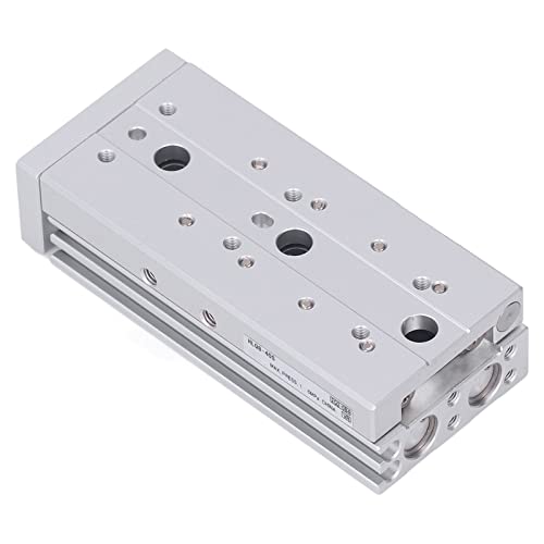 CHICIRIS Doppelstange Doppelwirkung Aluminiumlegierung Edelstahl Pneumatischer Zylinder mit Magnetring für Luftkompressor, Trockner, Luftkompressionspipeline (HLQ8-30s) von CHICIRIS