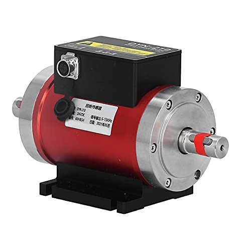 CHICIRIS Drehungstorsionssensor Dynamic Motor Power Speed Messinstrument für den Industriellen Gebrauch in Edelstahl Dyn-210 mit DC24V für Maschinenarbeiter und Techniker (0-30N.M) von CHICIRIS