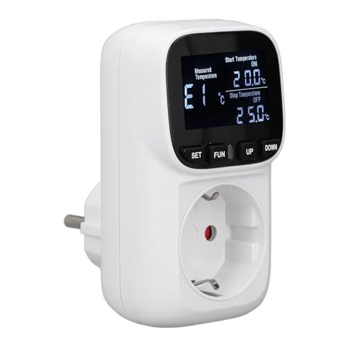 CHICIRIS EU Standard Digital Thermostat Outlet Einstellbarer Heizkühlkühltimer für den Gewächshausgebrauch von CHICIRIS