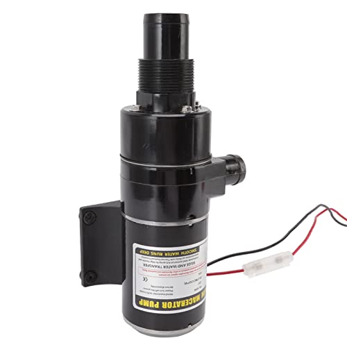 CHICIRIS Effiziente Multi -Schutz -Abwasserpumpe für die Toiletten RV Yachtküche, Hohe Durchflussrate Tragbare Maceratorpumpe (12V) von CHICIRIS