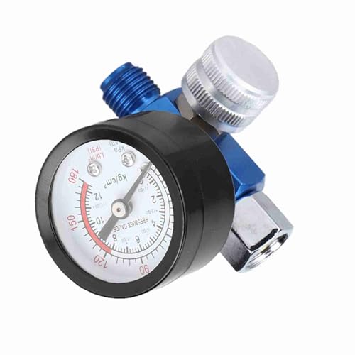 CHICIRIS Einstellbarer Luftdruckregler -Messgerät Aluminiumlegierungspray - Werkzeug für DIY Enthusiasten G1/4 CHICIRIS Einstellbarer Luftdruckregler -Messgerät Aluminiumlegierungspray - Werkzeug für DIY Enthusiasten G1/4 von CHICIRIS
