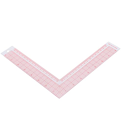 CHICIRIS Einstufung von Lineal Clear Scales 90 ° Winkelmessung Schneiderung des Handwerks Werkzeug für die Meisten Menschen Im Rechten Alter von CHICIRIS