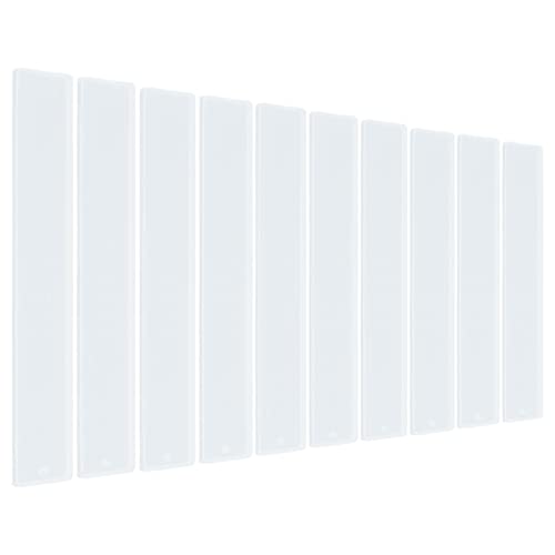 CHICIRIS Elastisches Lesezeichen Epoxidform Einfach zu Bedienende Harz Silikonform für Personalisierte Kunsthandwerk [Perfektes ] [10 PCs] von CHICIRIS