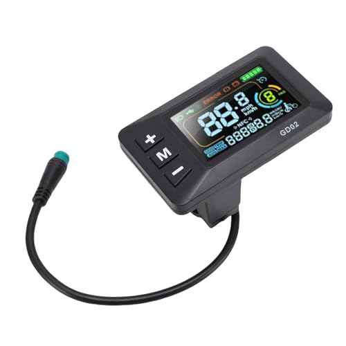 CHICIRIS Elektrofahrrad LCD Display Farbenfrohe 5 Kerne Regen -Proof -Kabel Elektrische Scooter LCD -Display -Armaturenbrett für Roller CHICIRIS Elektrofahrrad LCD Display Farbenfrohe 5 Kerne Regen -Proof -Kabel Elektrische Scooter LCD -Display -Armaturenbrett für Roller von CHICIRIS