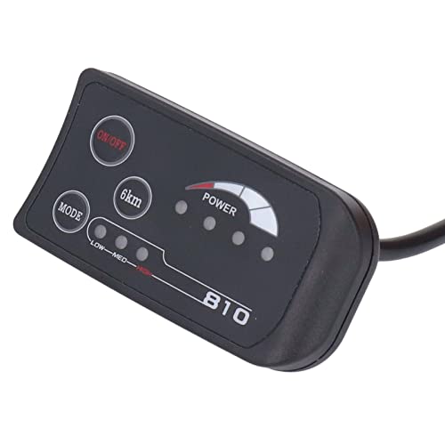 CHICIRIS Elektrombike-LED-Anzeige S810 Panel 36V 48 V Anpassbare Parameter Multi-Funktionsmessgerät mit Hohem Mittlerer Low-Getriebe-Schalten für Scooter-E-Bikes CHICIRIS Elektrombike-LED-Anzeige S810 Panel 36V 48 V Anpassbare Parameter Multi-Funktionsmessgerät mit Hohem Mittlerer Low-Getriebe-Schalten für Scooter-E-Bikes von CHICIRIS