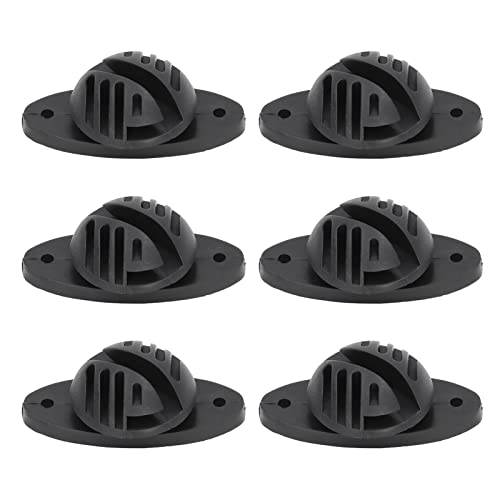 CHICIRIS Elektrozaun-Isolator, 100 Stück Isolatorzaun-Zwischenlagerstange, Halbkugelförmiger Stützisolator, Widersteht 15 KV für Elektronisches Gittersystem in der Tierhaltung, Schwarz CHICIRIS Elektrozaun-Isolator, 100 Stück Isolatorzaun-Zwischenlagerstange, Halbkugelförmiger Stützisolator, Widersteht 15 KV für Elektronisches Gittersystem in der Tierhaltung, Schwarz von CHICIRIS