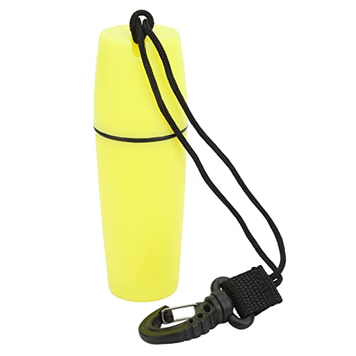 CHICIRIS Exquisite Verarbeitung Versiegelter Flasche für Familie und Freunde Tauchen, Schnorcheln Gelb von CHICIRIS