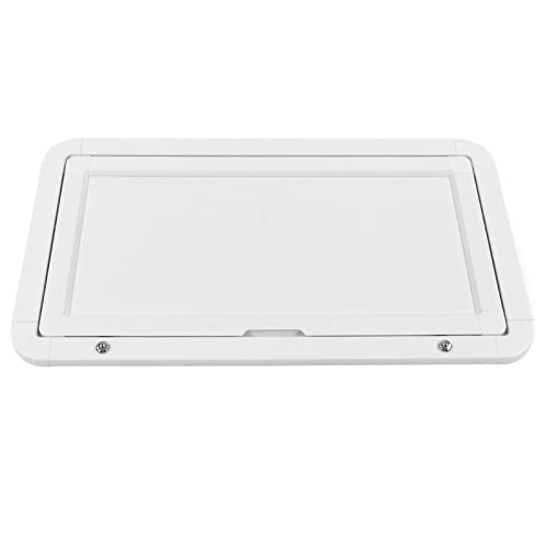 CHICIRIS Externer Essschreibtisch mit Sperren mit Einer Aluminiumlegierung von 25 Kg Maximal Last für Wohnmobilboot, Spacesaving Outdoor -Klapptisch (White) von CHICIRIS