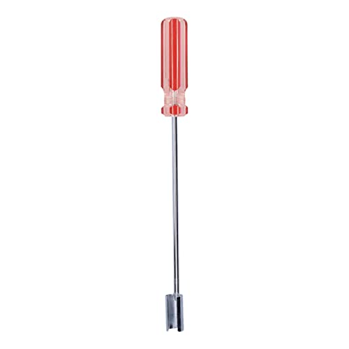 CHICIRIS F Kopf -Puller Hochwertiger BNC -Schraubendreher Nicht Schlupf Steckplatz Universal BNC Extension Tool Labor Saving Q9 Head Puller Für Rohre und Kabel Geeignet (Rot) von CHICIRIS
