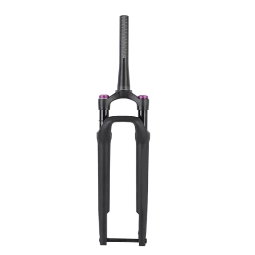 CHICIRIS Fahrrad -Front -Federung, Aluminiumlegierung Mm durch Achshandbuch für Sperrschlossschockdämpfer Luftaufhängung Gabel für 700 ° C Roadbike (Rot) von CHICIRIS
