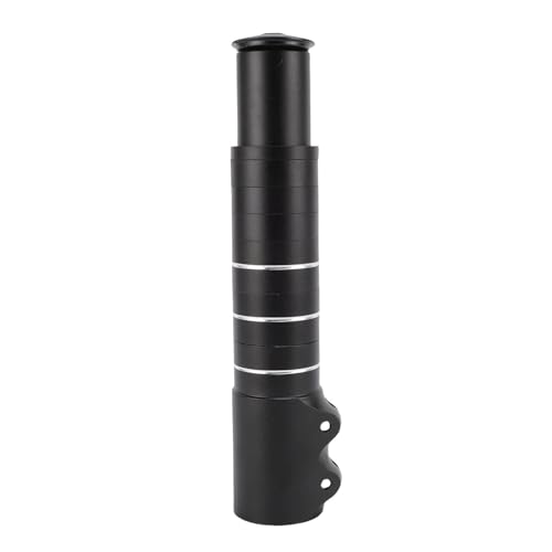 CHICIRIS Fahrrad-Vorbauverlängerung, Verstellbarer Lenker für Mountainbikes, 180-mm-Verlängerung aus Aluminiumlegierung mit Inbusschlüssel, Schwarz von CHICIRIS