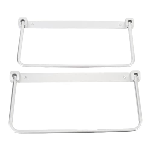 CHICIRIS Faltbarer RV -Schuhregal Wandmontierter Aluminium Organizer für RV -Wohnwagen Yachtschuhspeicher mit Schraubenfixierung (Silver) von CHICIRIS