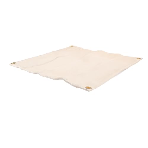 CHICIRIS Feuerfeste Matten Feuerfeste Pad Flammfestem Matte 50 X 50 cm Hochtemperaturfaser mit Silikonbeschichtung für Camping -Picknick Grill von CHICIRIS