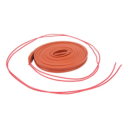 CHICIRIS Flexibler Silikonheizband Wasserdicht 120 W, Langlebiger Heizgürtel für Rohre und Tanks (DC24V) von CHICIRIS