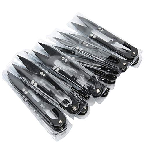 CHICIRIS Frühlingsgarnschere Langlebige U-förmige Gewindeschneider-Set für DIY-Nähen Cross-Stitch-Crafting 12PCs für Nähenthusiasten von CHICIRIS