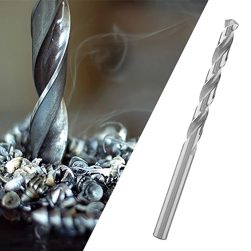 CHICIRIS HSS Twist Bohrer Teile Hohe Härte Langlebiger Gerader Schaftbohrbohrer für die Meisten Bohrjobs Aluminium Holz Kunststoff (Spezifikation 5.2mm) von CHICIRIS