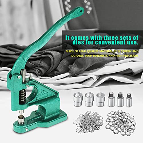 CHICIRIS Handpress -Grommetenmaschine Hochpräzision 3 Stirbt 1500pcs TEILE FÜR DER HEALTER ESELTE SELTE für Markisen, Taschen von CHICIRIS