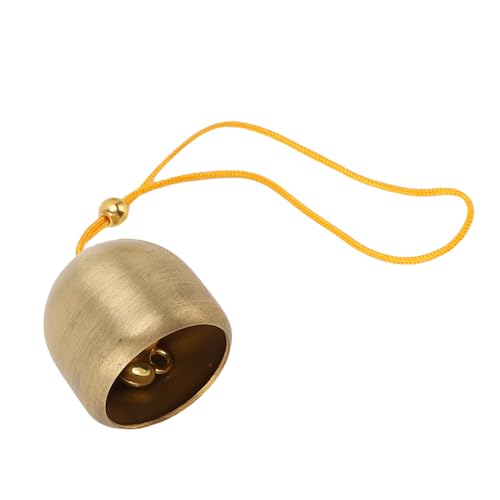 CHICIRIS Hanging Bell Messing Wind Chime Tür Öffnung Bell Premium Messing Handwerkskunst Clear Crisp Sound Leicht Langlebig für Wohnkultur Outdoor -Enthusiasten von CHICIRIS