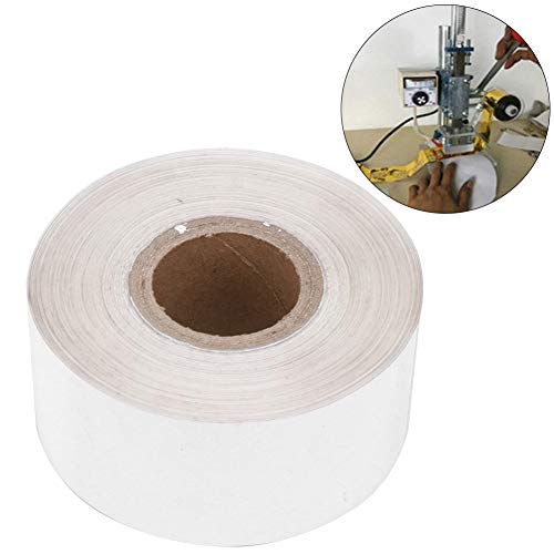 CHICIRIS Heißes Stempelfolienpapier für die Dekoration 3 Cm Breite 120 Meter/Rolle, Geeignet für Kisten und Etiketten Geeignet (WHITE) von CHICIRIS