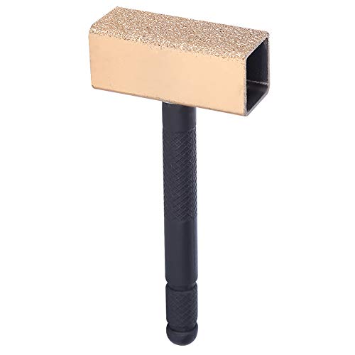 CHICIRIS Hochwertige Diamanten Steinkommode Scheibenscheibenrad-Dressing-Tool mit Schwarzem Antislip-Griff (#2) von CHICIRIS