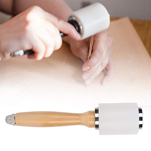 CHICIRIS Hochwertiger Nylon-Lederschnitzerhammer, Glattes Griff für Komfortable Griffe, Lang Anhaltende Leistung für Handwerksliebhaber CHICIRIS Hochwertiger Nylon-Lederschnitzerhammer, Glattes Griff für Komfortable Griffe, Lang Anhaltende Leistung für Handwerksliebhaber von CHICIRIS