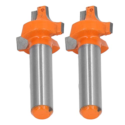 CHICIRIS Holzbearbeitung Router Bit Wolfram Carbid Canfer Cutter Tool 2PCs, Schneideschneide, Einfach Anpassung, Enthusiasten (8 x 19 mm / 0,31 x 0,75 Zoll) von CHICIRIS