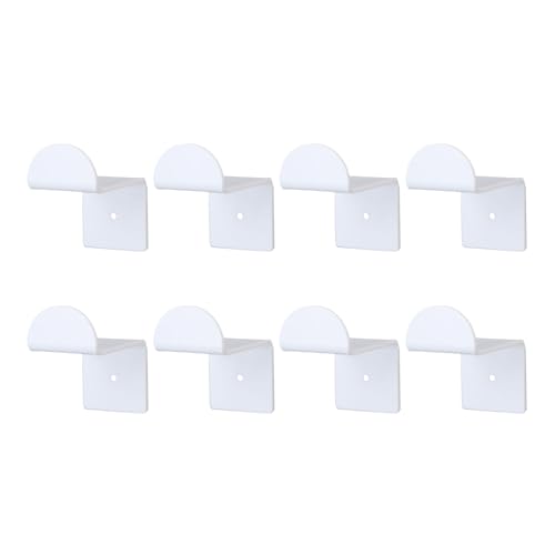 CHICIRIS Huthaken, Acrylhut -Rack 8PCs für Baseballkappen (WHITE) von CHICIRIS