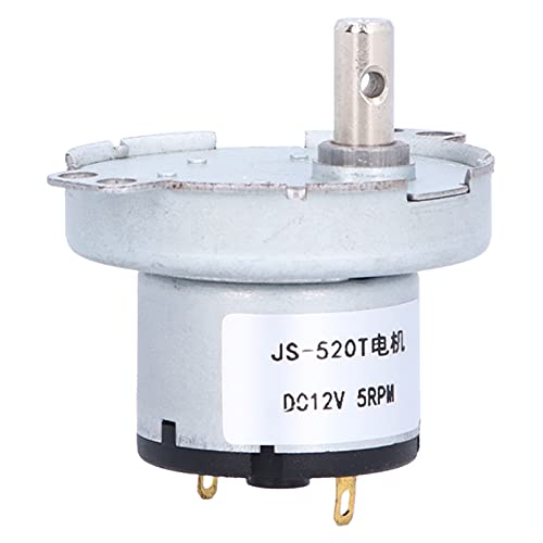 CHICIRIS JS-520T Langlebiger Synchronmotor für Elektronische Produkte DC 12V 5 U/Min Getriebe Motor Haushaltsgeräte von CHICIRIS
