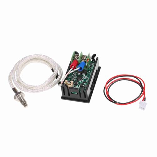 CHICIRIS K-Typ-Thermoelement-Meter Hoher Genauigkeit LED-Display-Temperaturtester -30 ℃ Bis 800 ℃ für Industrielle Umgebungen (Rot) von CHICIRIS
