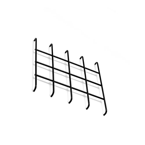 CHICIRIS Klappende BBQ-Rack-Rackverstellbarhöhe Campinggrill Tragbare BBQ-Ständer 13-17,5 Cm Höhe 47-74 Cm Länge mit Faltbarem Design für Camping-Wanderpicknicks (Netz) von CHICIRIS