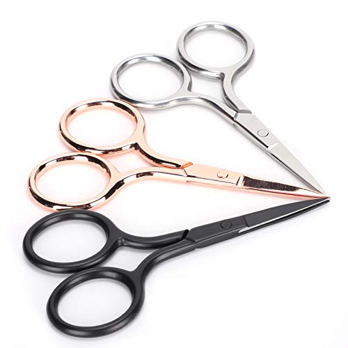 CHICIRIS Kleine Tragbare Vintage -Schere 3pcs Set für das Schneiden, Sticken und Nähen, Rost und Verschleiß Resistenter Edelstahl von CHICIRIS