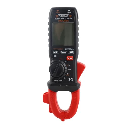 CHICIRIS Klemmmesser Digitaler Multimeter -Multimeter -Tester für AC DC Schaltung, Doppelanzeigefunktion für Wartung, Einstellung, Kompakte Größe von CHICIRIS