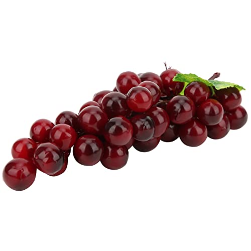 CHICIRIS Künstliche Simulation Trauben Dekorative Obst für das Haus für die Home Mall Store Cabinet Ausstellung, 17 cm Schaumstoff Kunststoff Gefälschter Obst Requisite für Hochzeitsdekoration von CHICIRIS