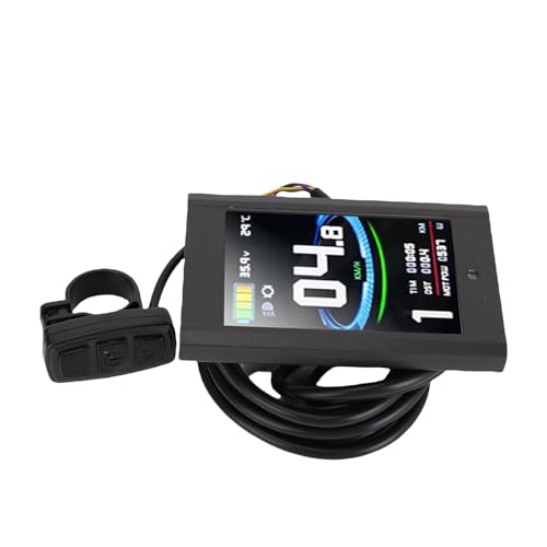 CHICIRIS LCD Display Meter Elektrikbike Universal Scooter-Farbbildschirm für Lenker, Optimale Leistung mit KT Nr. 1-Protokoll, Easy Installation & Universal Fit, Echtzeitdaten CHICIRIS LCD Display Meter Elektrikbike Universal Scooter-Farbbildschirm für Lenker, Optimale Leistung mit KT Nr. 1-Protokoll, Easy Installation & Universal Fit, Echtzeitdaten von CHICIRIS