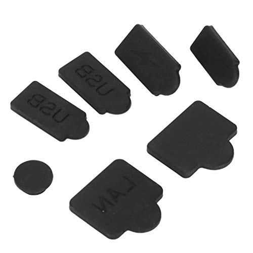CHICIRIS Langlebiger Anti-Staub-Stecker-Set für Host, Verlängert die Lebensdauer von Ports, Einfache und Bequeme Installation CHICIRIS Langlebiger Anti-Staub-Stecker-Set für Host, Verlängert die Lebensdauer von Ports, Einfache und Bequeme Installation von CHICIRIS