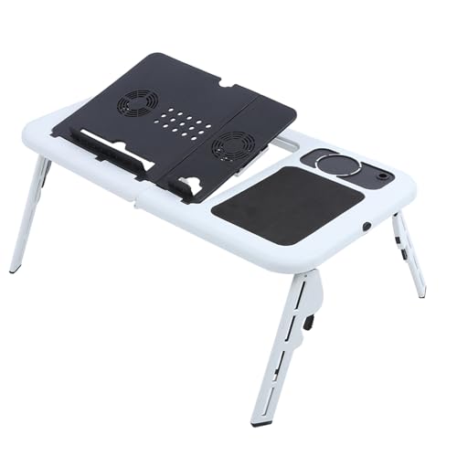 CHICIRIS Laptop -Schreibtisch Einstellbares Leichtes Faltungsfalt Tragbarer Tablettlüfter für Bettsofa Notebook -PC Standtisch für Verwendungsmaterial CHICIRIS Laptop -Schreibtisch Einstellbares Leichtes Faltungsfalt Tragbarer Tablettlüfter für Bettsofa Notebook -PC Standtisch für Verwendungsmaterial von CHICIRIS