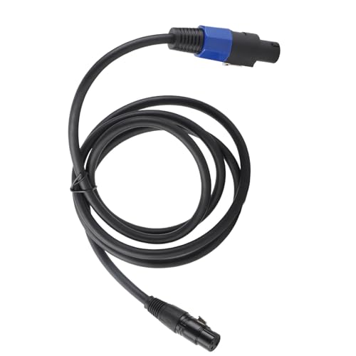 CHICIRIS Lautsprecher Weiblich zu XLR Männlicher Verlängerungskabel für Hochleistungslautsprecher, Premium -PVC -Materialstufe Lautsprecherdraht, 1,8 M Lang von CHICIRIS