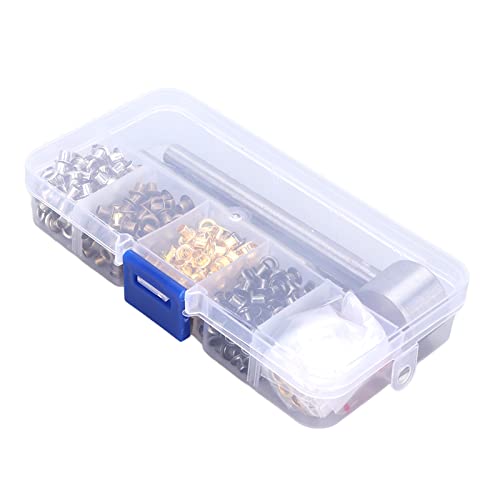 CHICIRIS Metall -TROMET 3 -mm Kit für Kleidungsmodifikation, Einfache Installation, 400pcs Jugendliche für Schuhe und Taschen von CHICIRIS
