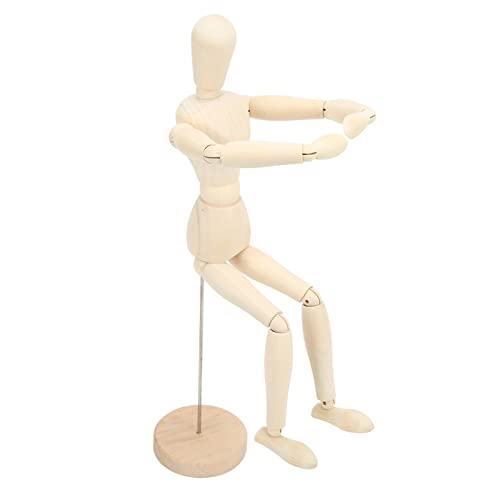 CHICIRIS Mini -Holz -Mannequin Modelle Spielzeug für Flexible Skizzenzeichnungen, Wohnkerndekorationen für Künstlermodelle und Tischplattenspielzeuge CHICIRIS Mini -Holz -Mannequin Modelle Spielzeug für Flexible Skizzenzeichnungen, Wohnkerndekorationen für Künstlermodelle und Tischplattenspielzeuge von CHICIRIS