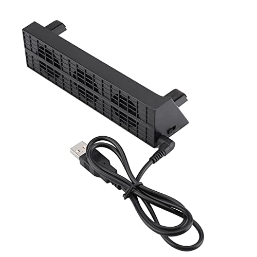 CHICIRIS Mode Staubkühlungslüfter für Schlanke Spielekonsole, Ergonomisches Design, Leichte, Stabilisierende Spielkonsole, Arbeit ohne Ablenkung von CHICIRIS