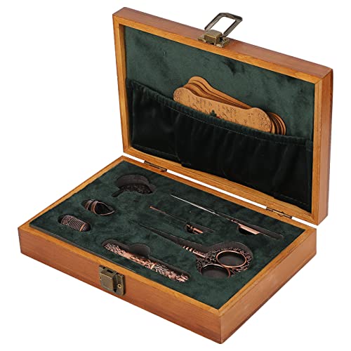 CHICIRIS Multifunktionale Nähschere Kit Langlebige Edelstahlschere für das Nähen und Stickprojekte (Bronze) von CHICIRIS