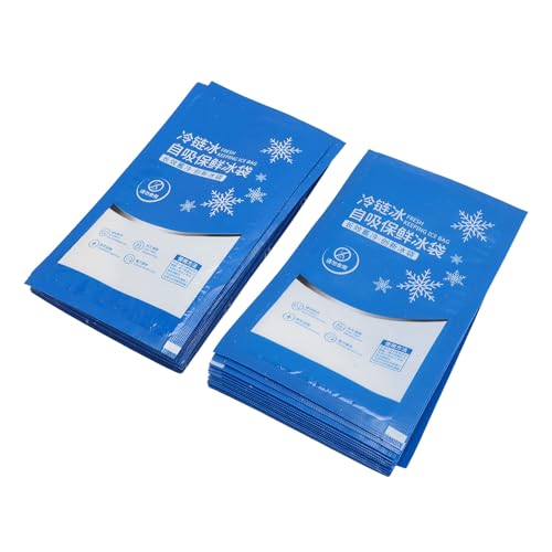 CHICIRIS Multifunktionales Eisbeutel, um Lebensmittel für Kalt Wiederverwendbare Eisbeutel für Gemüse und Kalte Getränke 100 -Punkte -Therapie Pack für Sportverletzungen und Geringfügige (350ML) von CHICIRIS