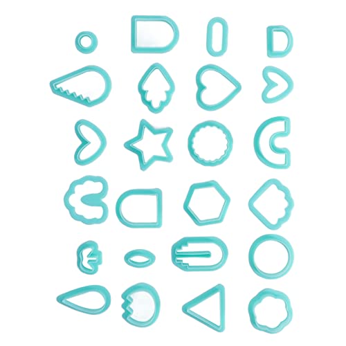 CHICIRIS Polymer -Ton -Ohrschnitte von Blumen Schmuck Schmuck Herstellungswerkzeuge für Skulpturen, 24 pc Tonformen, PP Material CHICIRIS Polymer -Ton -Ohrschnitte von Blumen Schmuck Schmuck Herstellungswerkzeuge für Skulpturen, 24 pc Tonformen, PP Material von CHICIRIS