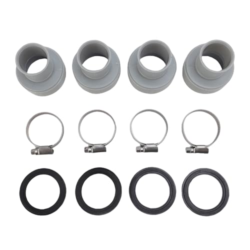 CHICIRIS Poolfilterpumpenanschluss Adapter Combo Pool Schlauchadapter -Kit für 1,25 -Zoll bis 1,5 Zoll Schlauch mit Starkem ABS Material Easy von CHICIRIS