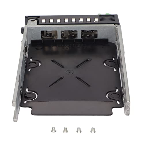 CHICIRIS Präzise Festplattenschale 2,5 -Zoll -Silberschwarz SAS HDD Tablett Caddy für Primergy RX600 RX300 RX90, Materialien, Stabiler, für Computerbegeisterte von CHICIRIS