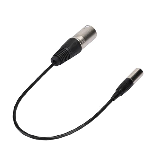 CHICIRIS Professionelles XLR 3Pin Männlich zu XLR 3Pin Männlich für Kamera, Vollkupfergehäuse und Vergoldete Stifte, Lang 11,8 Länge, Ideal für SLR -Kameras CHICIRIS Professionelles XLR 3Pin Männlich zu XLR 3Pin Männlich für Kamera, Vollkupfergehäuse und Vergoldete Stifte, Lang 11,8 Länge, Ideal für SLR -Kameras von CHICIRIS