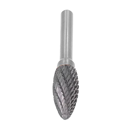 CHICIRIS Schleifbit Burr Double Cut Kopfwerkzeug Zum Metallabkamm -Rillen - Effizienter und Praktischer YG8 Legierungs Schleifgräber für Industriemaschinen CHICIRIS Schleifbit Burr Double Cut Kopfwerkzeug Zum Metallabkamm -Rillen - Effizienter und Praktischer YG8 Legierungs Schleifgräber für Industriemaschinen von CHICIRIS