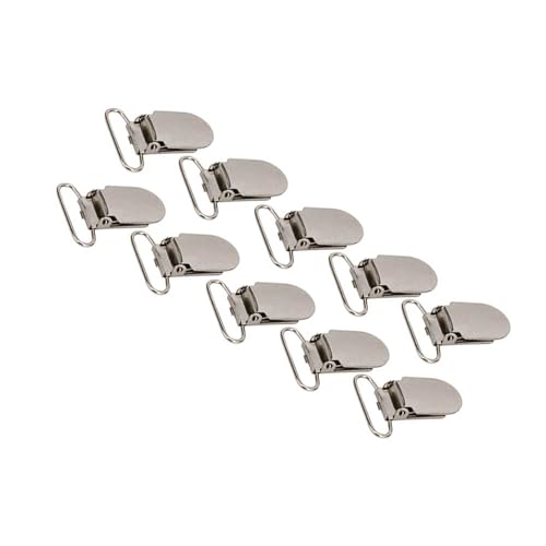 CHICIRIS Schnuller -Suspender -Clips Langlebige Kleidung Dekoration Projekt 20pcs für DIY Kleidung (20PCS) von CHICIRIS